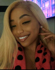 Luxury Half-Lace Frontal Wig 613