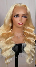 Load image into Gallery viewer, Luxury Half-Lace Frontal Wig 613
