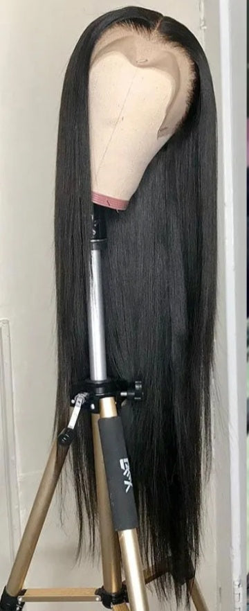 Transparent Straight Lace Wigs