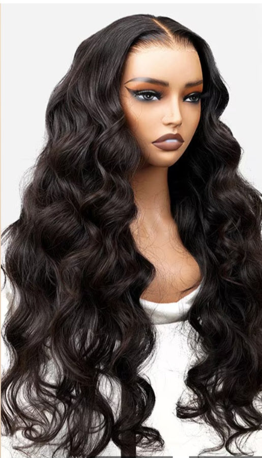 Glueless wigs 100% Brazilian Virgin Hair