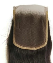 Raw Indian 4x4 Natural Wave Closure