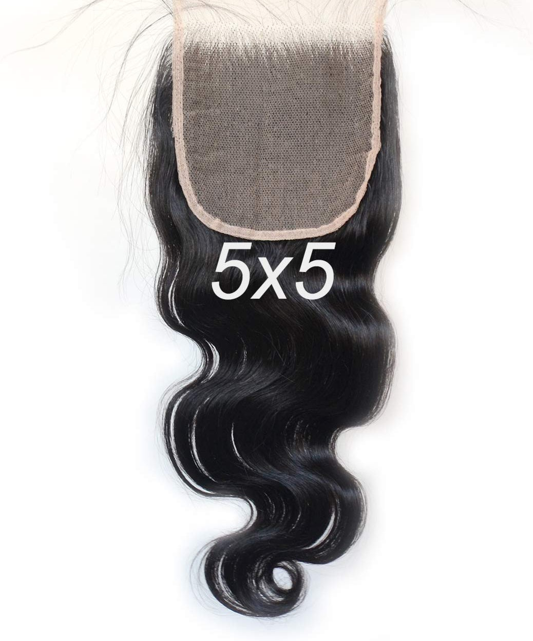 Premium 5x5 Pre-Plucked Body Wave Closure