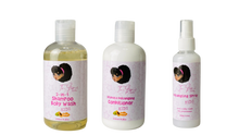 Load image into Gallery viewer, Shampoo, Conditioner, Detangler 3 Pack COmbo
